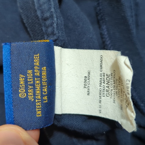 Vintage Disney Classics Jerry Leigh Bambi and Thumper T-shirt Size Large in Blue - Picture 6 of 9